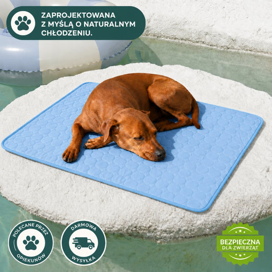 ŁapkoMata™ - Chłodząca Mata dla Psa